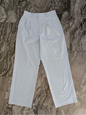 Uniqlo Smart Wide Pants - Light Blue